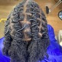 Natural Hair (Silk Press)