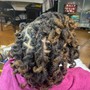 Natural Hair (Silk Press)