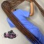 Medium Knotless Braids