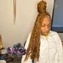 Large Knotless Braids