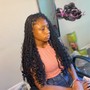 Medium Knotless Braids