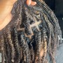 Loc Re-twist Only (Shoulder Length)