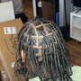 Med Knotless Braids