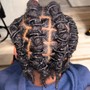 Kid's Braids updo