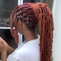 Soft locs mid back