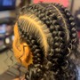 Straight back feedins {smaller braids}