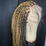 Medium Knotless Braids