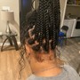 Small Knotless Braids