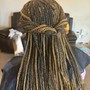 Knotless braids medium butt length