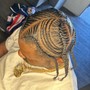 Large knotless Braids