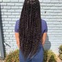 Knotless Braids medium waist length