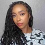 Faux Locs (small) with crochet hair