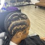 8 feed in braids