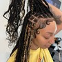 Boho Knotless Braids