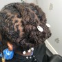 Loc Interlock Half Head  ($20 Basic Loc Style Add On)