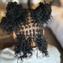 Cornrows for wig installation