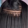 Maintenance on tape in hair extensions