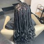 Large/Big boho knotless  Braids