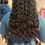 Knotless box braids