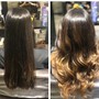 Partial balayage