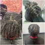 Dread twist w/2 strand twist