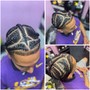 Men Braids with designs