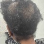 Natural hair wash and curl short cut (non relaxed)