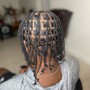 Natural Hair Box Braids