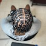 Men juicy two strand twist