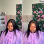 Closure wig install