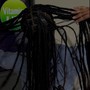 Small Traditional Box Braids