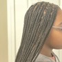 Small Knotless/ Box Braids