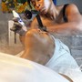 Woman Hydrafacial Treatment