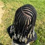 Large/Big boho knotless  Braids