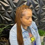 Large Knotless Braids