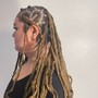 Extra Small Knotless Braids