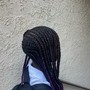 Extra Small Knotless Braids