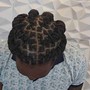 Ponytail (relaxed hair)