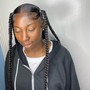 Side swoop Quick Weave