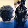 Loc Wash, re-twist and style for men