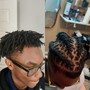 Loc Wash, re-twist and style for men