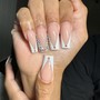 Acrylic Full set for toe nails