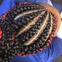 Braid down for Crochets(Straight back) Tutorial