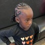 Feed in braids (kids)