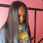 Closure quick weave