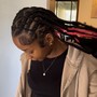 Cornrows-No added hair