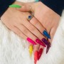 Ombre finger (up to 3 nails)