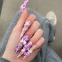 Ombre finger (up to 3 nails)