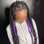 Medium Knotless Braids