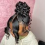 Updos (natural hair only)